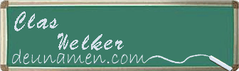 Clas Welker Visitenkarte